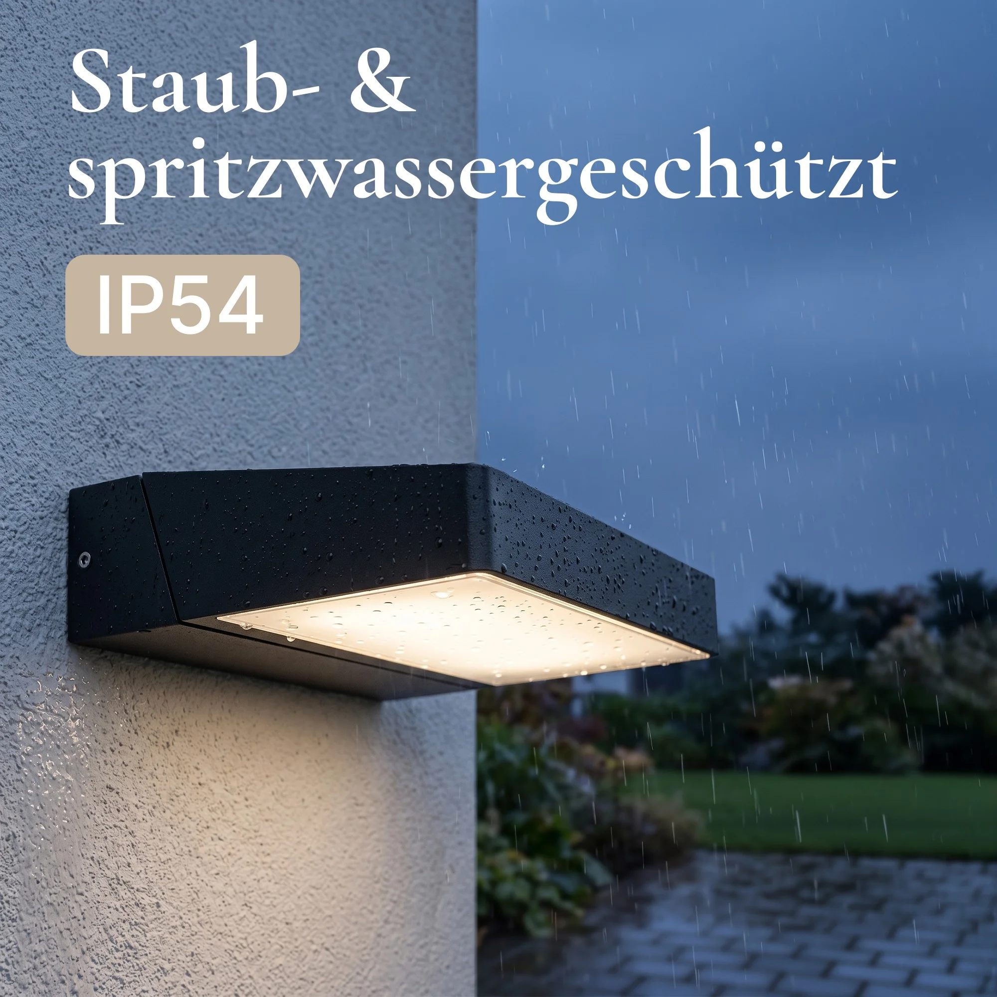 Ledyra Meto – LED-Außenwandleuchte – 18 W – Warmweiß – Eigenschaften im Überblick