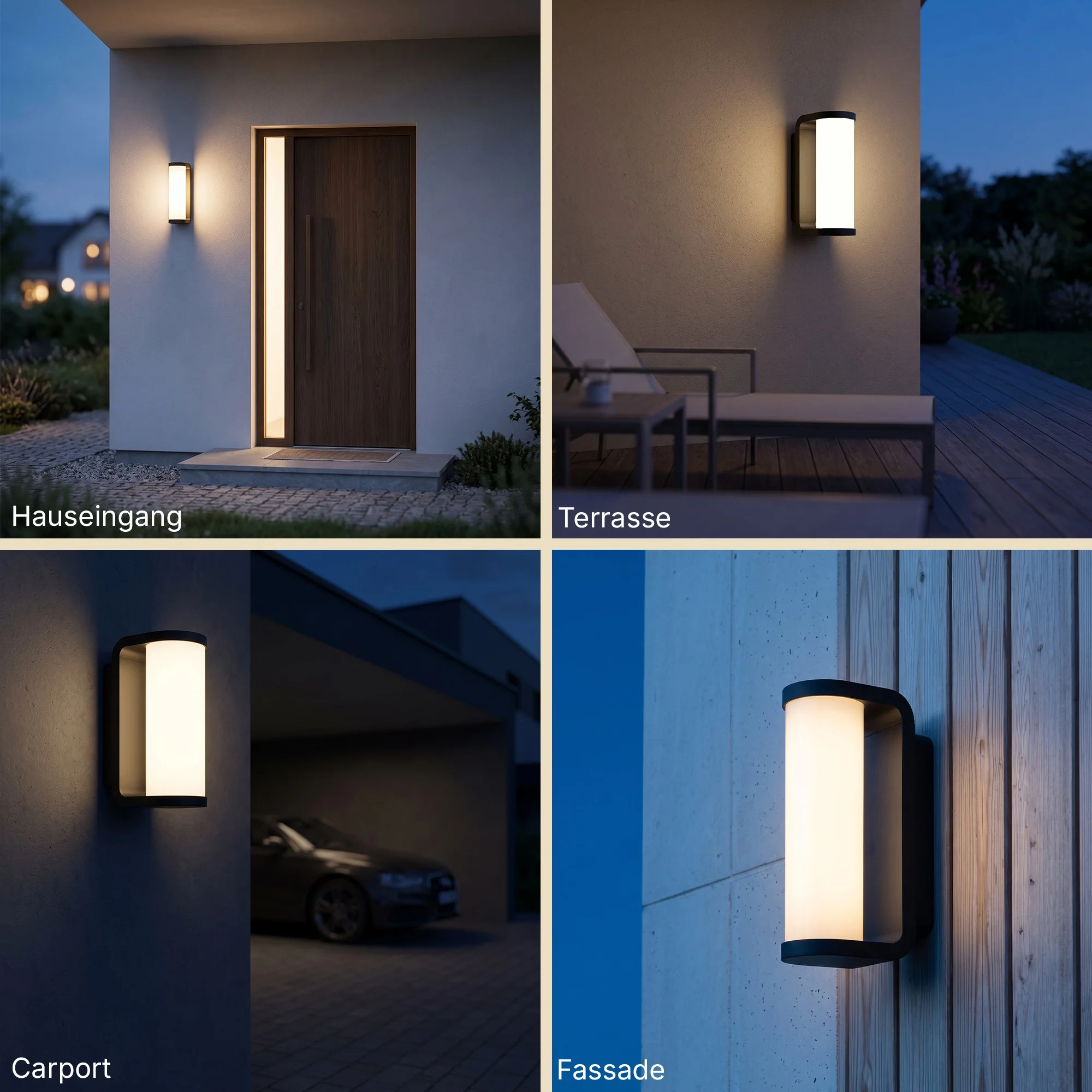 Ledyra Reno – LED-Außenwandleuchte – 18 W – Warmweiß – Eigenschaften im Überblick
