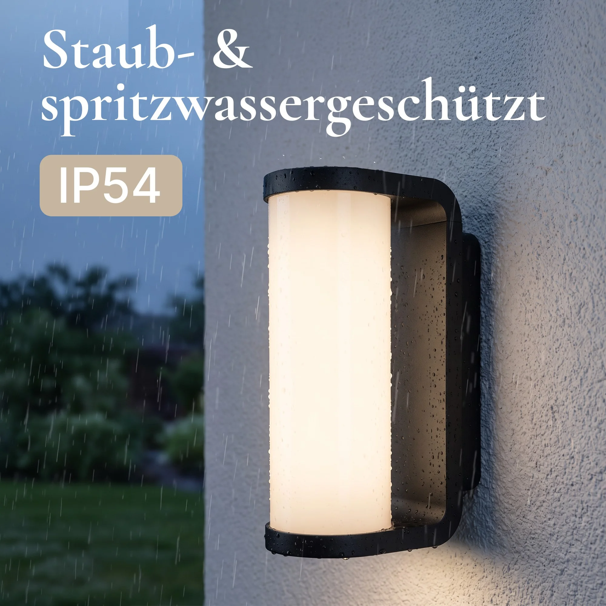 Ledyra Reno – LED-Außenwandleuchte – 18 W – Warmweiß – Eigenschaften im Überblick