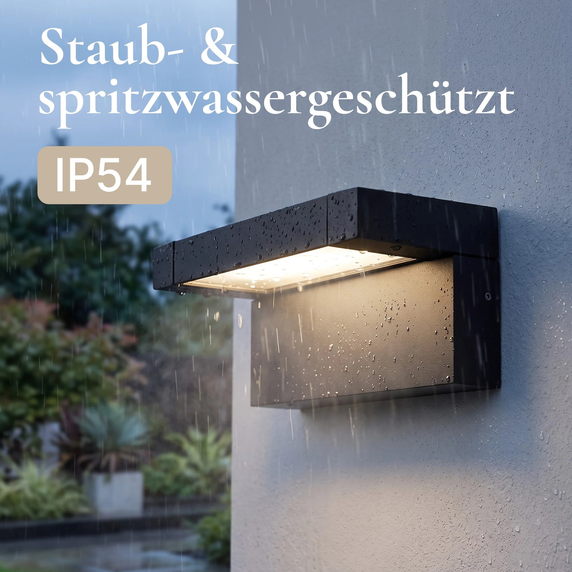 Ledyra Zeno – LED-Außenwandleuchte – Anthrazit – 13 W – Lichtfarbe einstellbar – Eigenschaften im Überblick