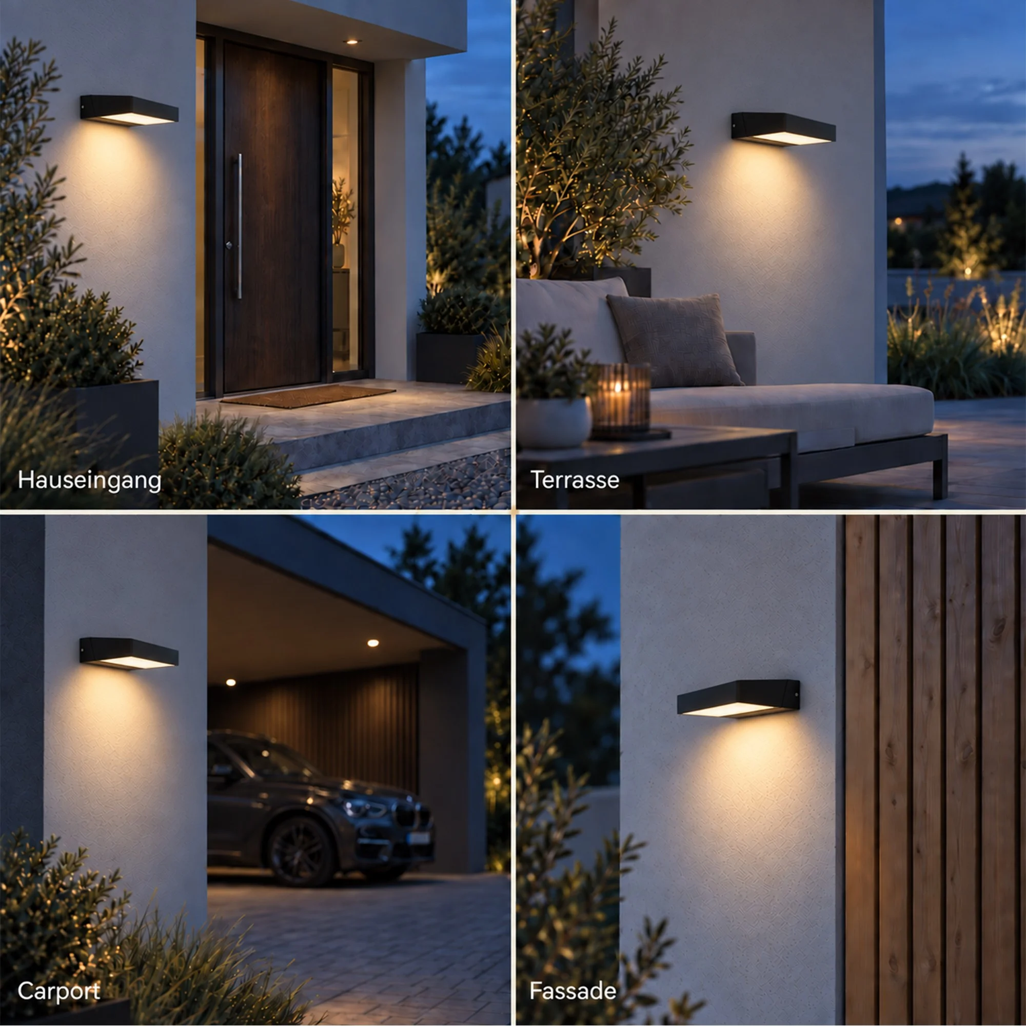 Ledyra Meto – LED-Außenwandleuchte – 18 W – Warmweiß – Eigenschaften im Überblick
