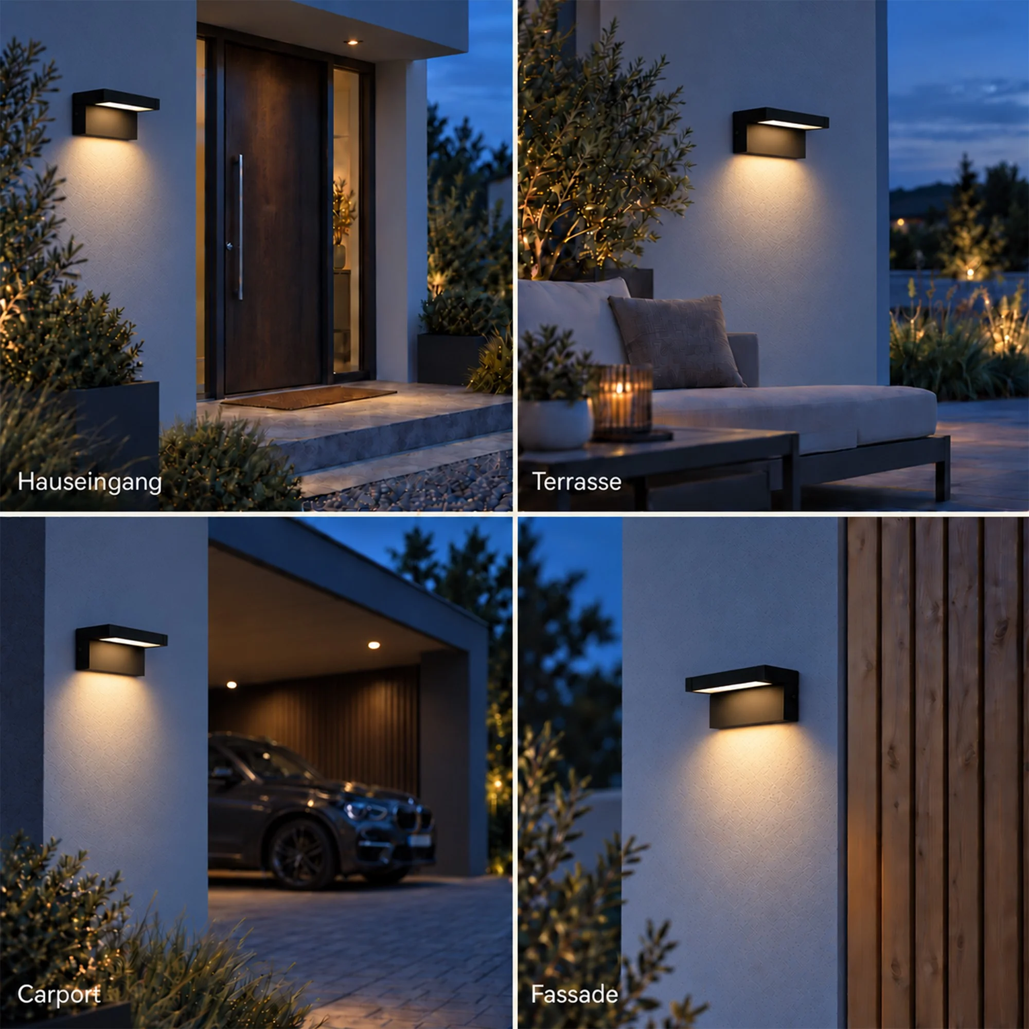 Ledyra Zeno – LED-Außenwandleuchte – Anthrazit – 13 W – Lichtfarbe einstellbar – Eigenschaften im Überblick
