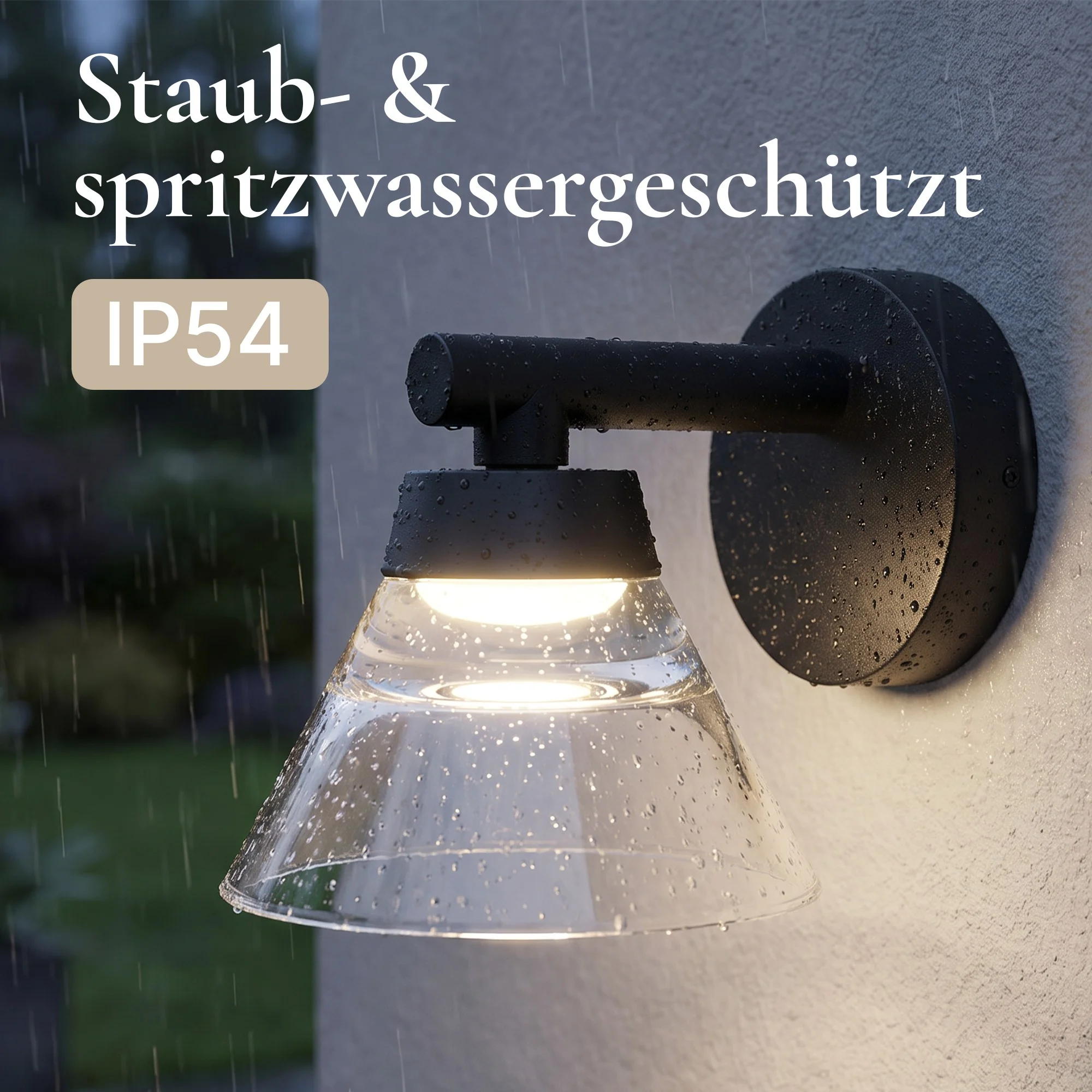 Ledyra Clara – LED-Außenwandleuchte – Anthrazit – 11 W – Warmweiß – Eigenschaften im Überblick