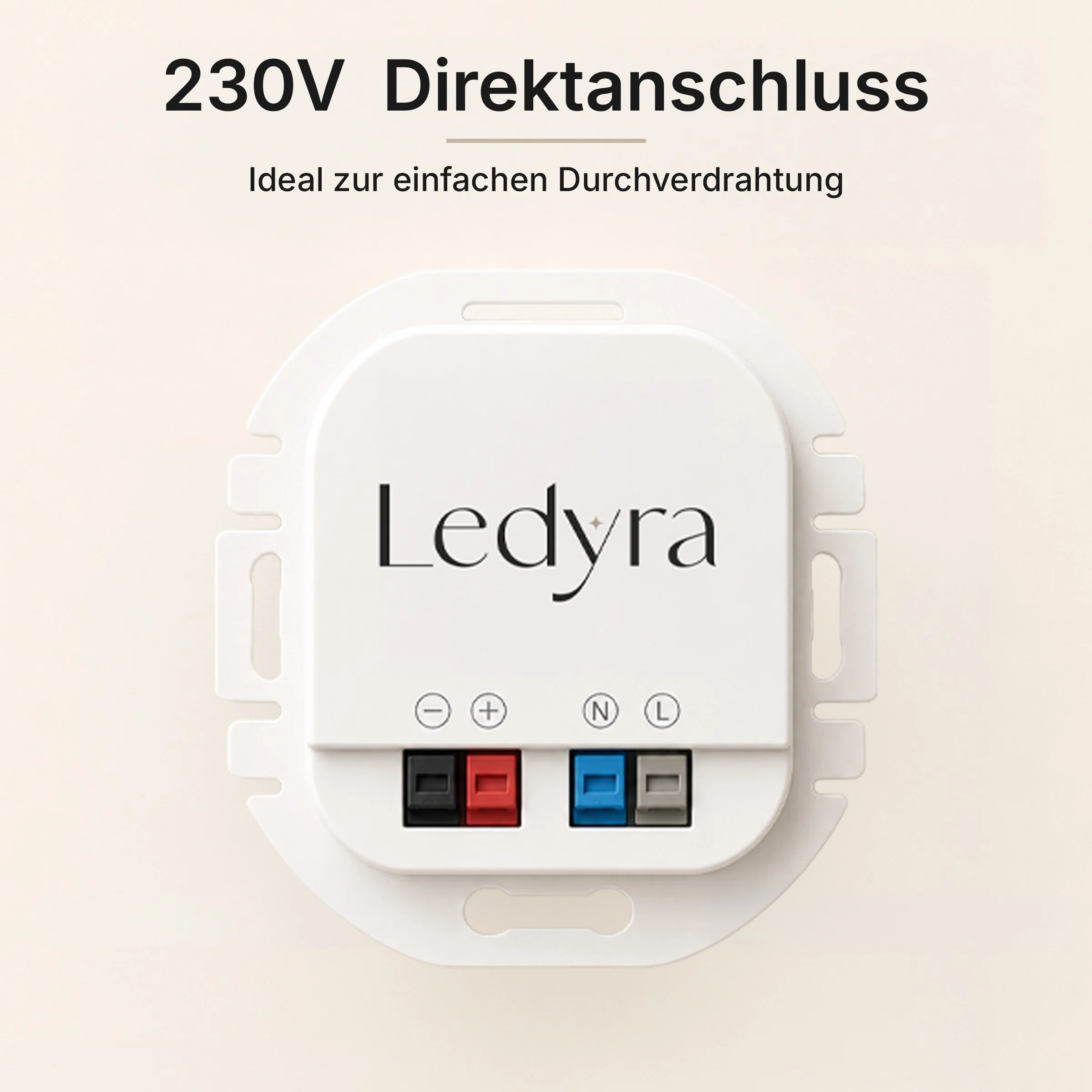 Ledyra Aura – LED-Treppenleuchte – Alu-Bicolor – IP20 – mit Bewegungsmelder – Eigenschaften im Überblick