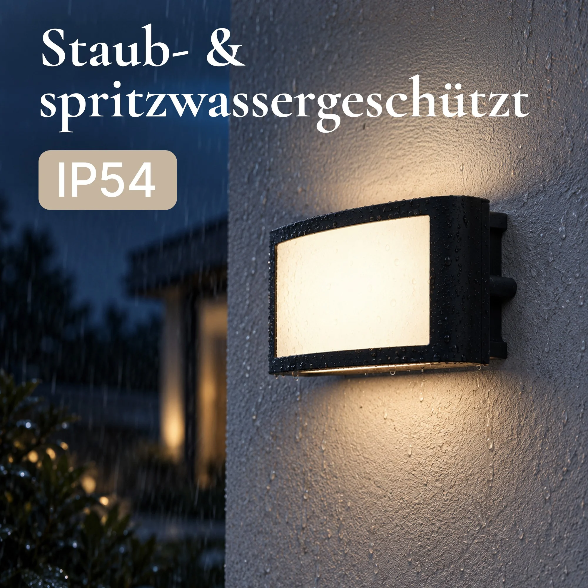 Ledyra Liora – LED-Außenwandleuchte – Anthrazit – 18 W – Warmweiß – Eigenschaften im Überblick