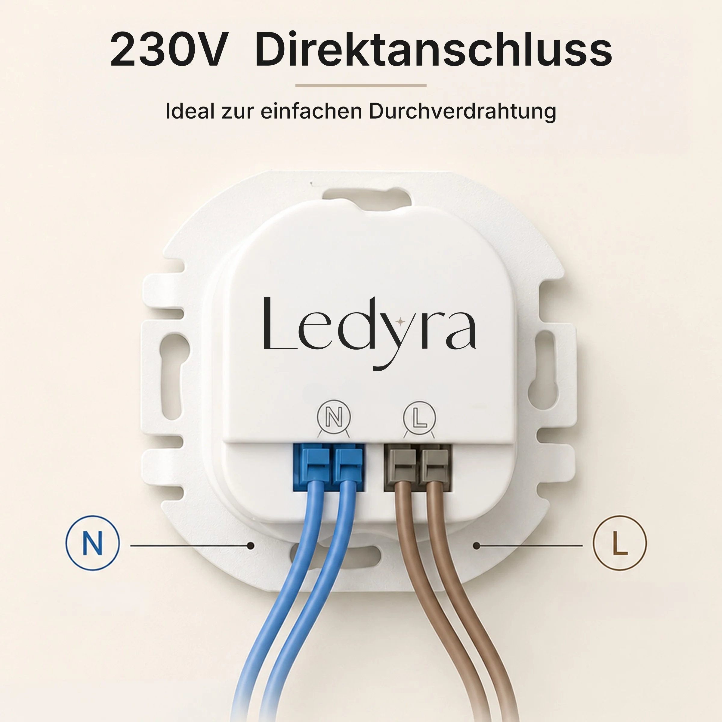 Ledyra Aura – LED-Treppenleuchte – Anthrazit – IP20 – Eigenschaften im Überblick