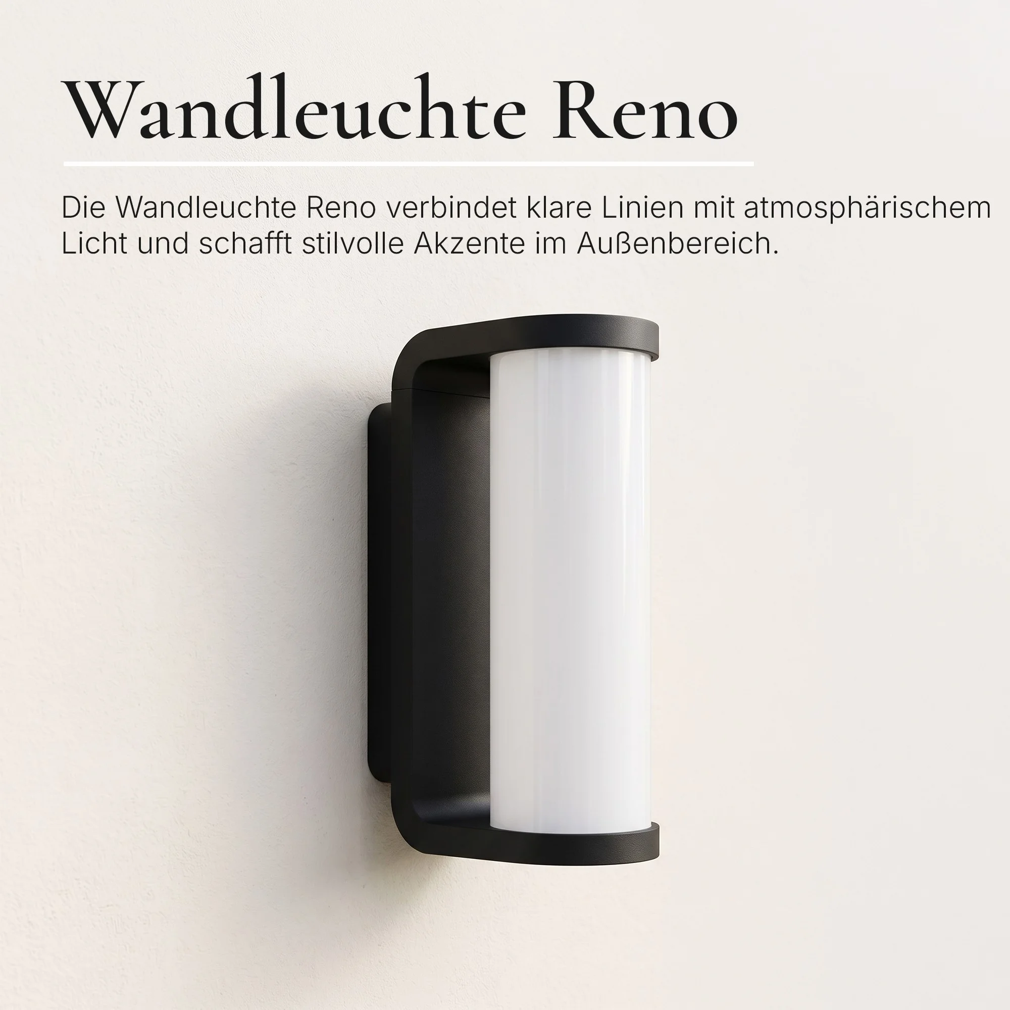 Ledyra Reno – LED-Außenwandleuchte – 18 W – Warmweiß – Eigenschaften im Überblick