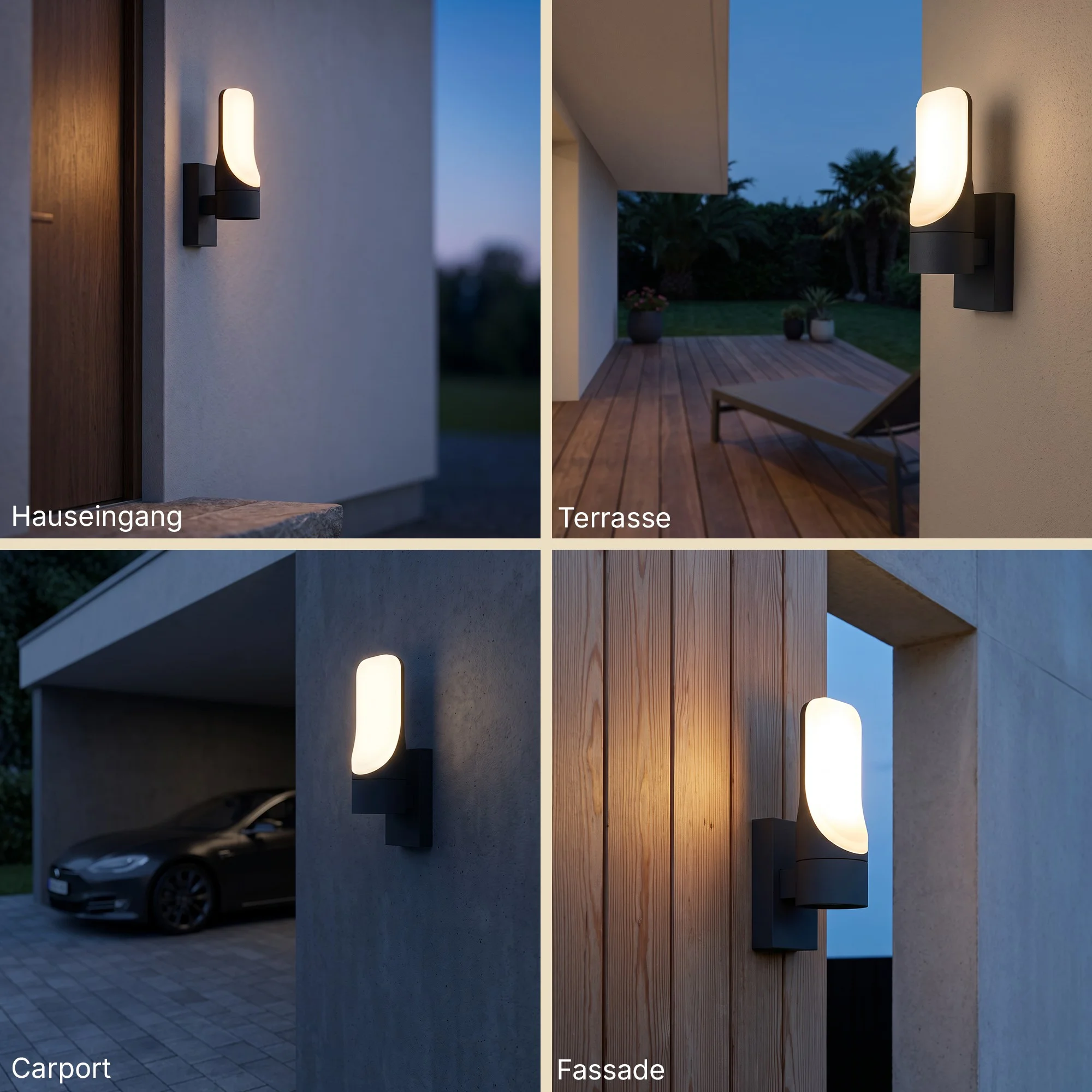 Ledyra Cubo – LED-Außenwandleuchte – Anthrazit – 10 W – Warmweiß – Eigenschaften im Überblick