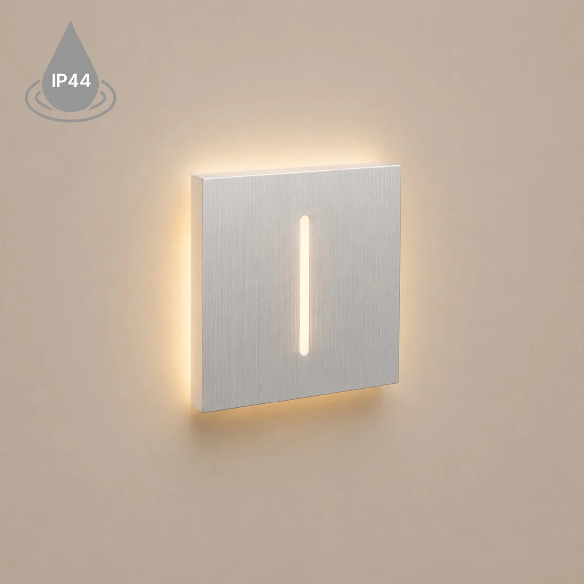 Ledyra Polaris – LED-Treppenleuchte – Alu-Bicolor – IP44