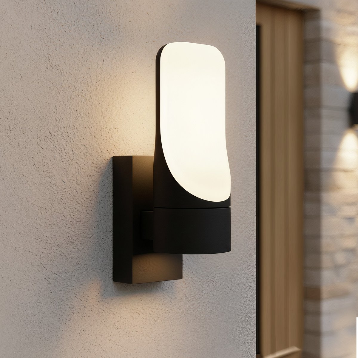 Ledyra Cubo – LED-Außenwandleuchte – Anthrazit – 10 W – Warmweiß