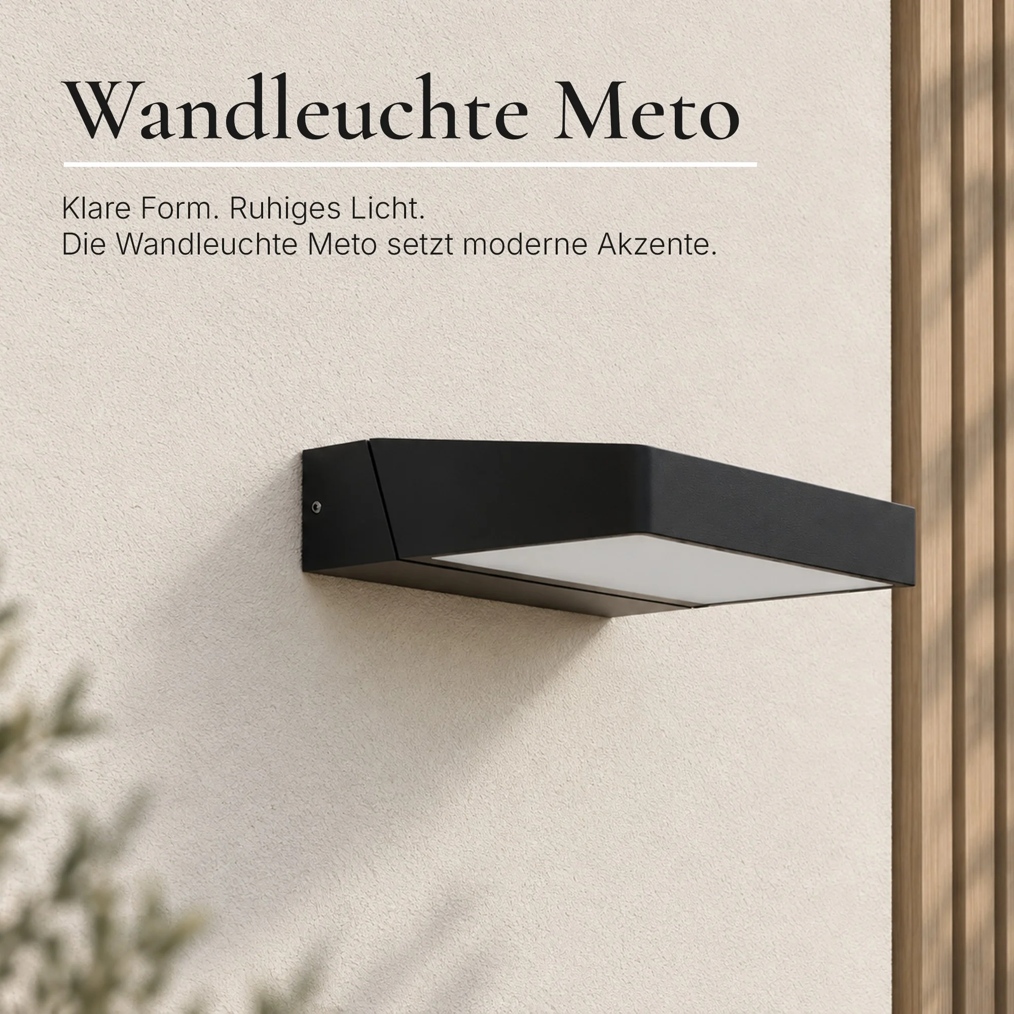 Ledyra Meto – LED-Außenwandleuchte – 18 W – Warmweiß – Eigenschaften im Überblick