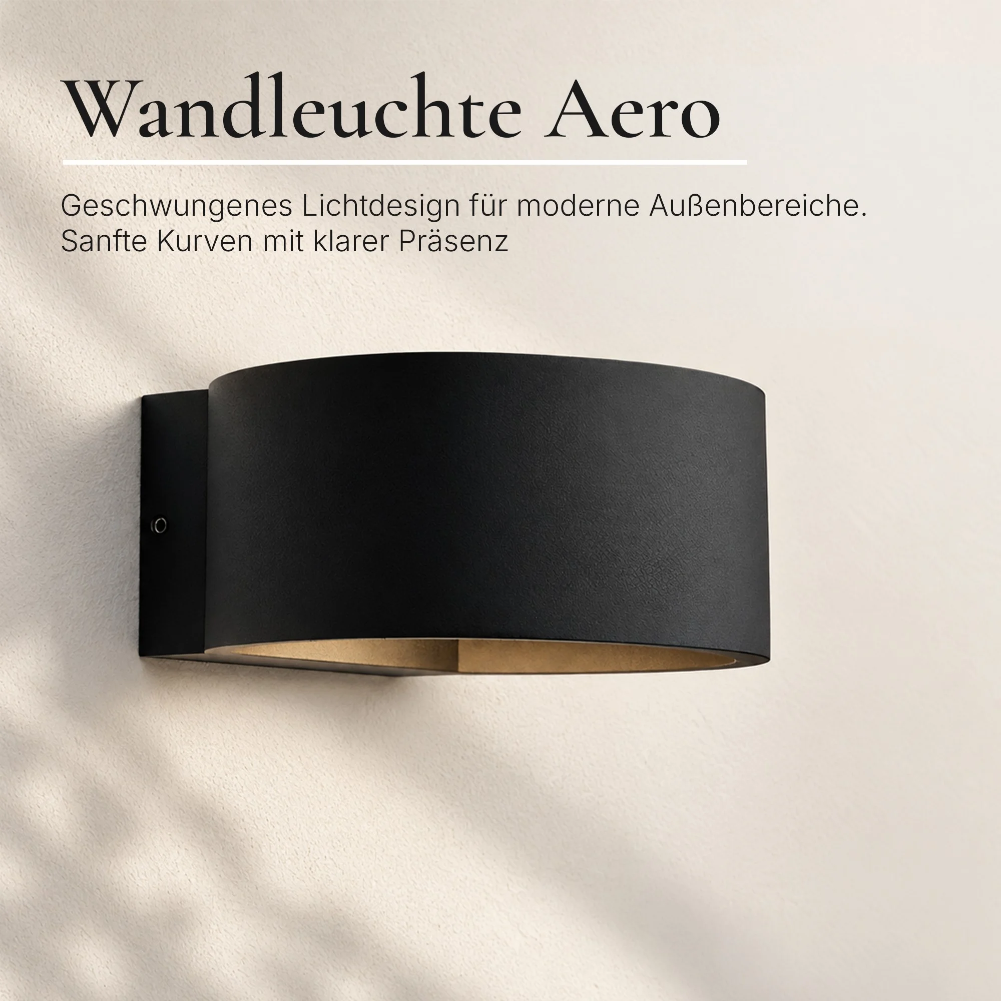 Ledyra Aero – LED-Außenwandleuchte – Anthrazit – 6 W – Warmweiß – Eigenschaften im Überblick