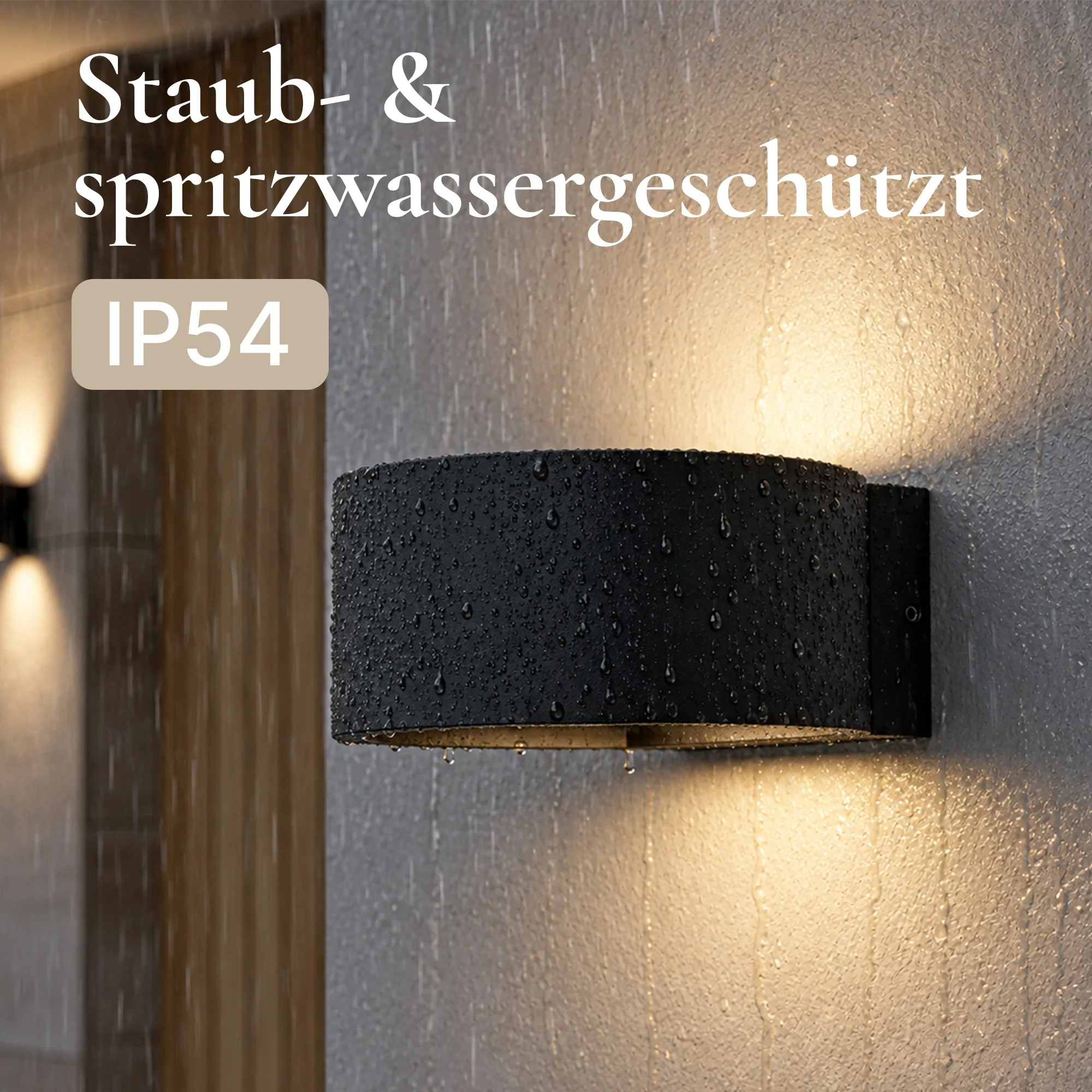 Ledyra Aero – LED-Außenwandleuchte – Anthrazit – 6 W – Warmweiß – Eigenschaften im Überblick