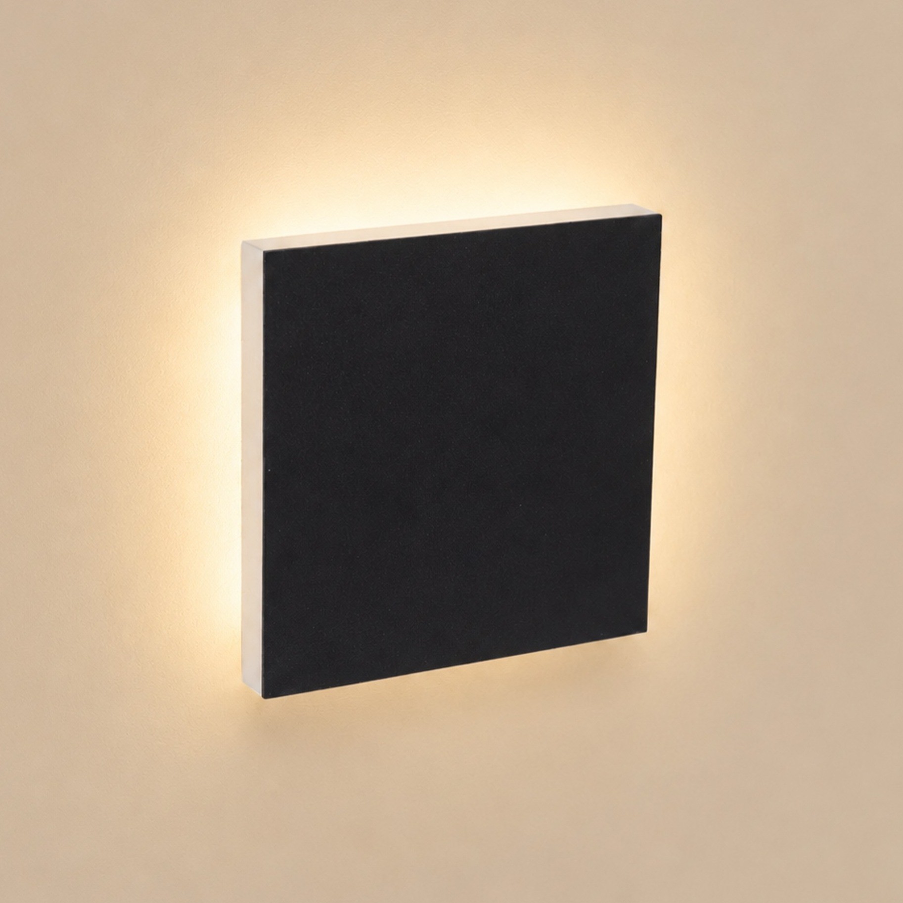 LED-Treppenleuchte für innen, eckig, Seitenlicht, Anthrazit, IP20, 1,5 W – Ledyra Aura